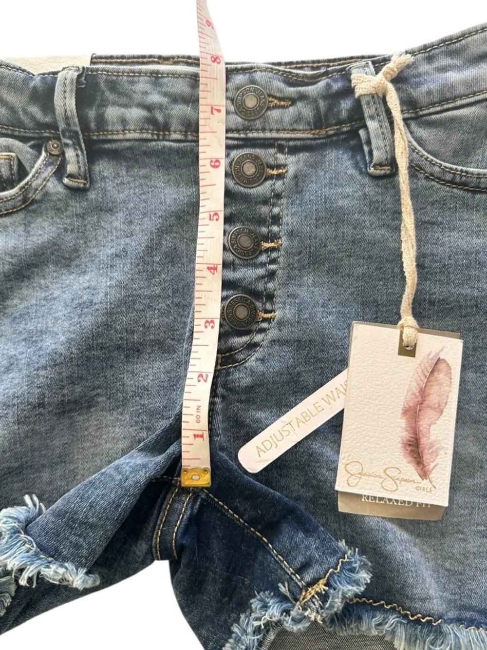 Jessica Simpson Girls Emma Denim Shorts 2 Pairs Size 10 NWT